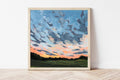 Missouri Sunset Fine Art Print, Midwest Landscape Painting