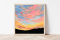 Big Bend Sunset Fine Art Print: West Texas Landscape, National Park Artwork