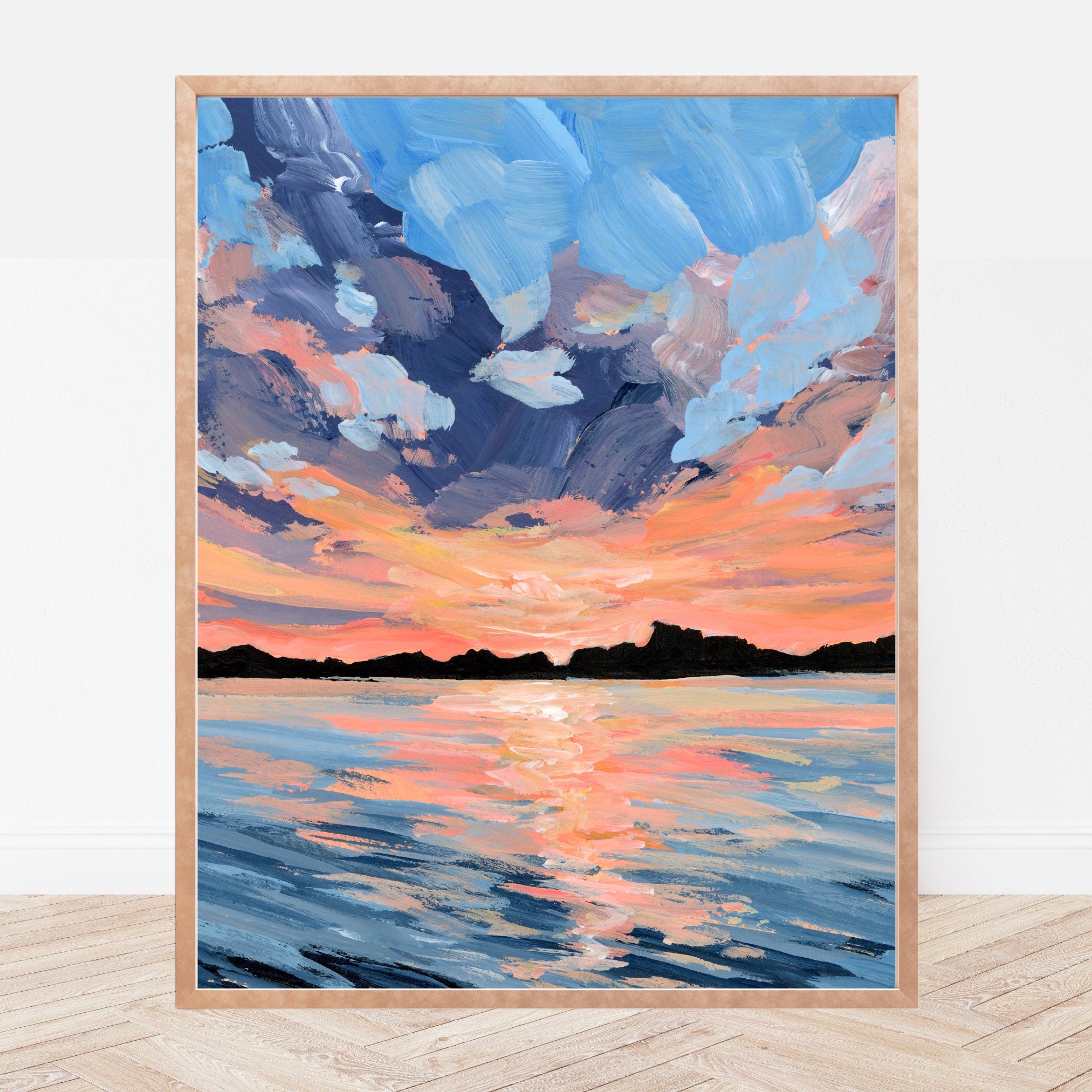 Lake Michigan Sunset Fine Art Print: Northern Michigan Landscape, Traverse City Artwork