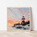 Harbour Town Lighthouse Fine Art Print, Hilton Head Island Wall Art