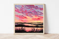 Delaware Sunset Fine Art Print, Bombay Hook National Wildlife Refuge Landscape