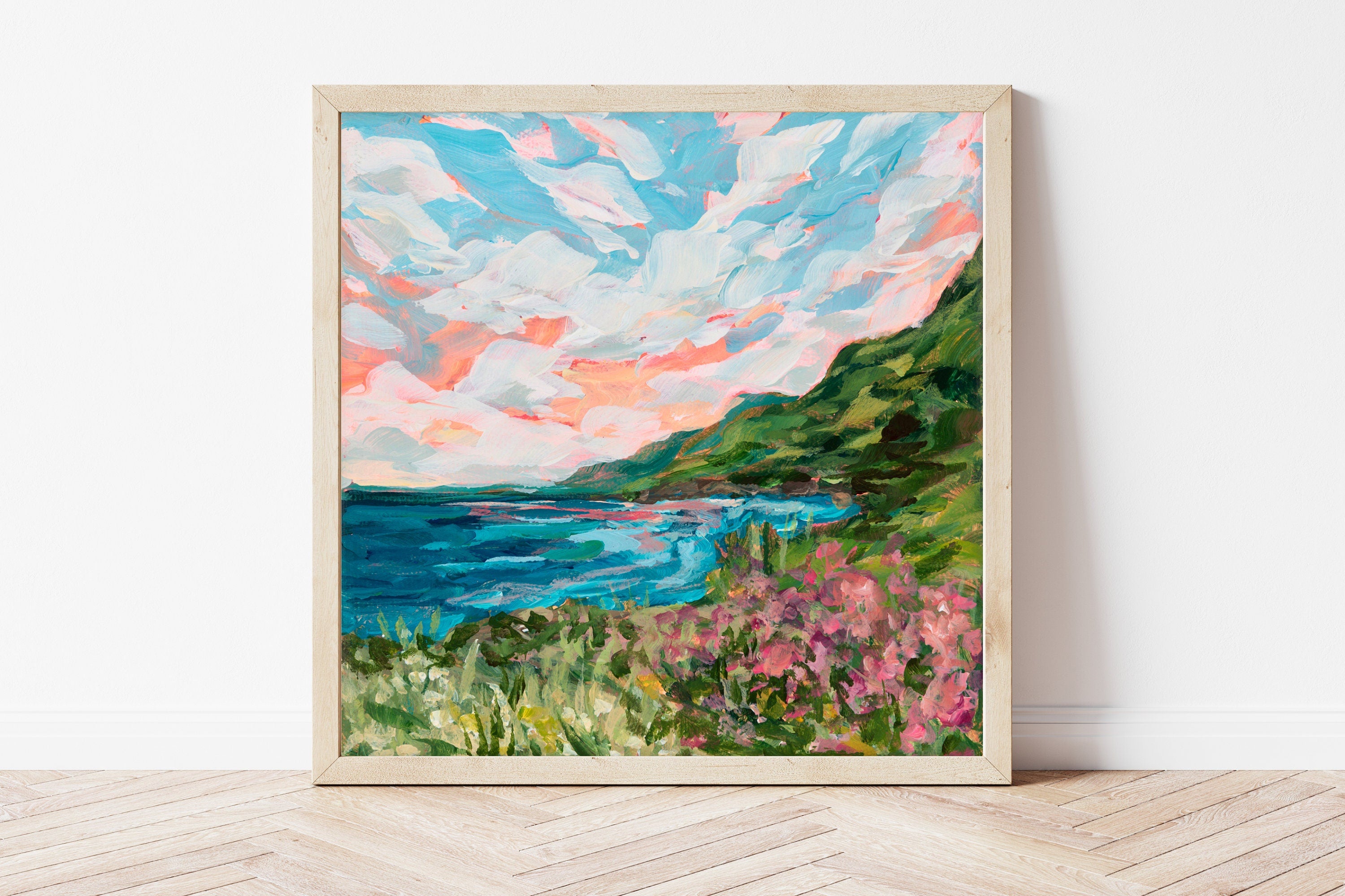 Cruz Bay USVI Fine Art Print, St John Landscape, Beach Wall Art