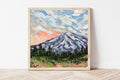 Mount Rainier National Park Fine Art Print, Washington Landscape Painting