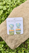 Cape Cod National Seashore HAND PAINTED EARRINGS