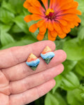 Shenandoah, Virginia HAND PAINTED EARRINGS