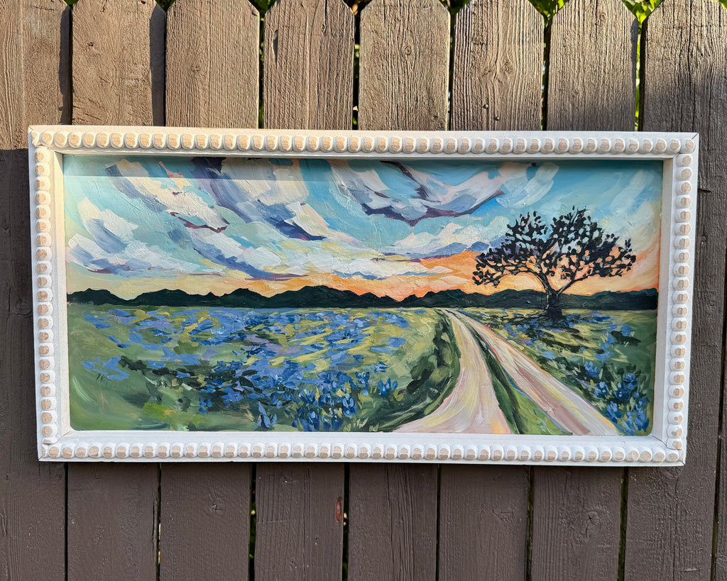 Bluebonnet Highway, 12x23.5 ORIGINAL