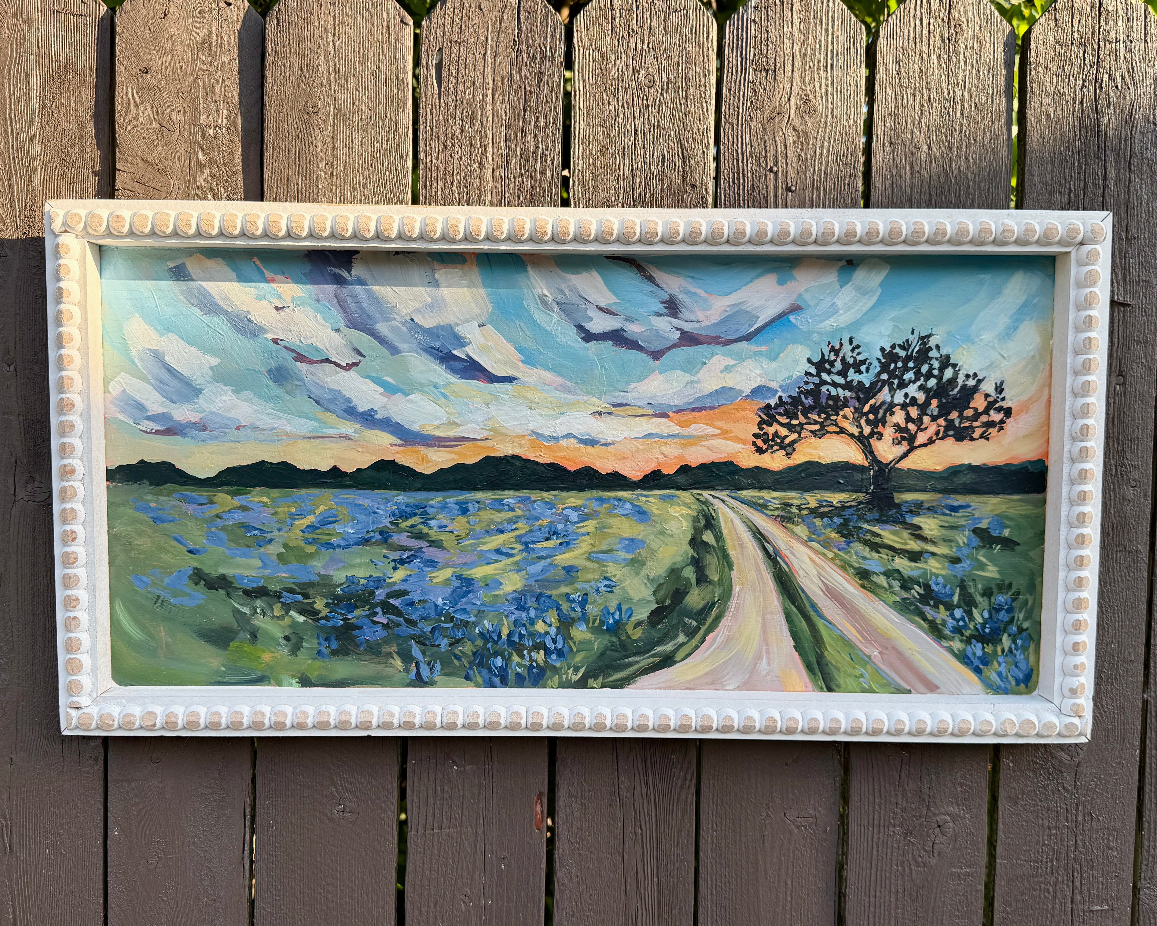 Bluebonnet Highway, 12x23.5 ORIGINAL