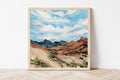 Nevada Desert Fine Art Print, Sierra Nevada Mountain Landscape, USA Travel Gift