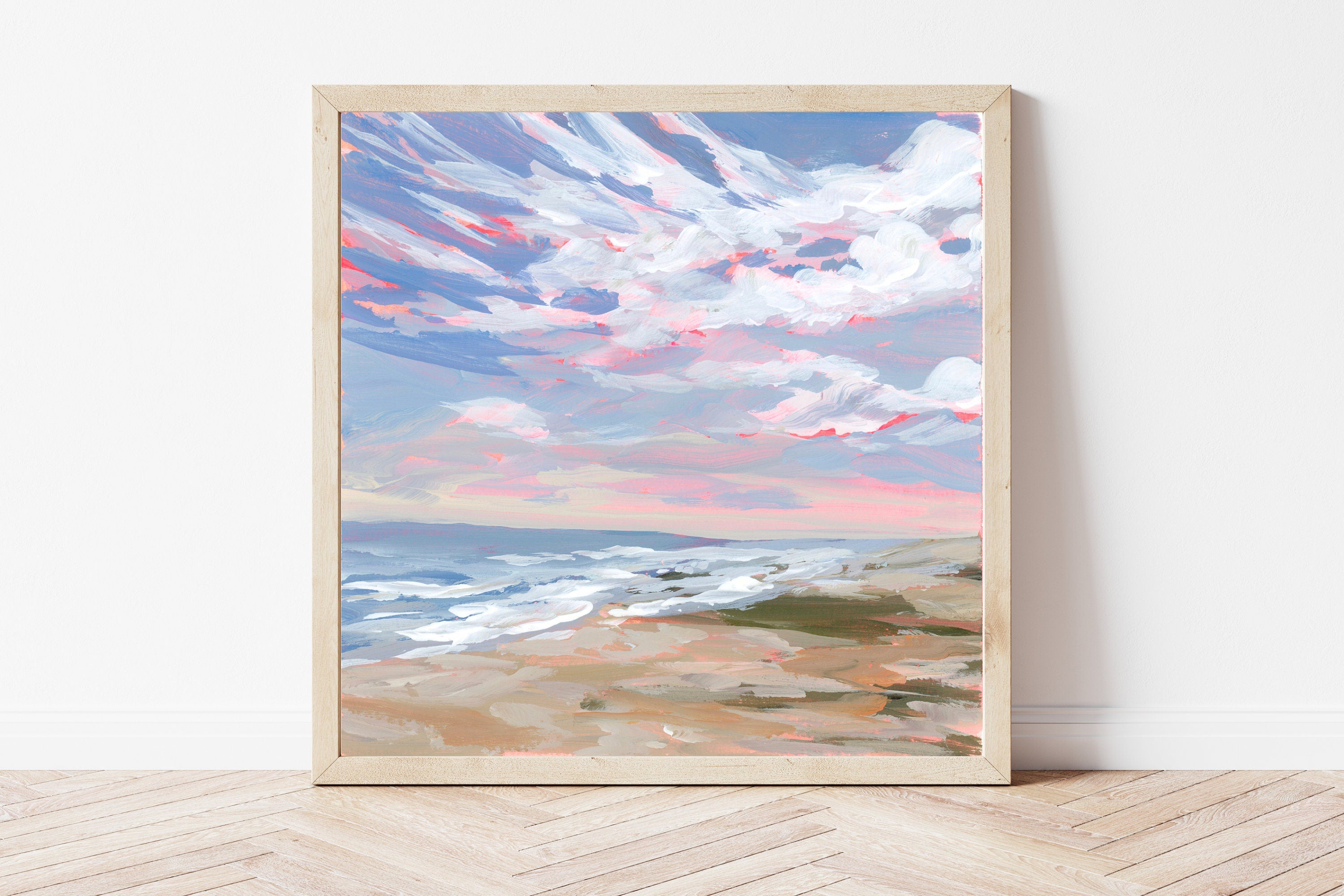 Ocean City Maryland Fine Art Print: Beach House Wall Decor, Coastal Artwork