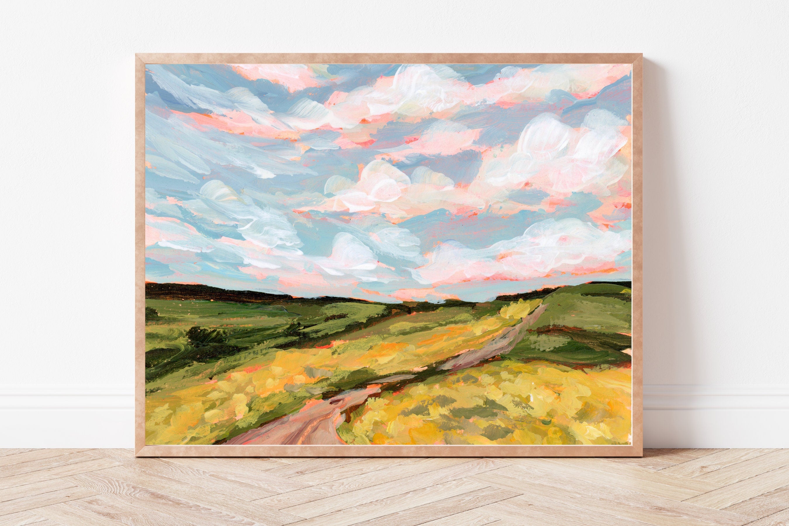 Ohio Landscape Fine Art Print – Farmhouse Wall Decor