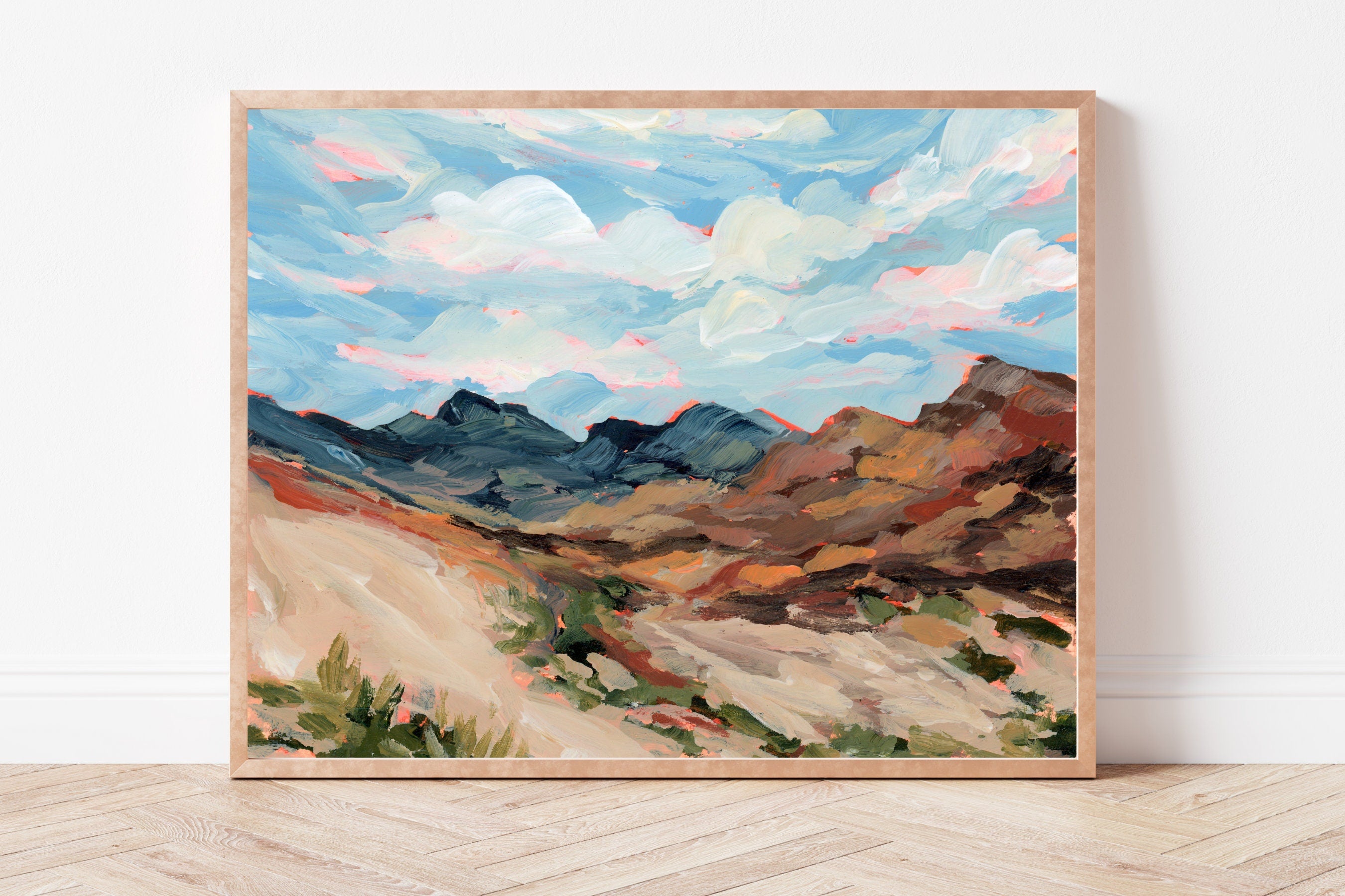 Nevada Desert Fine Art Print, Sierra Nevada Mountain Landscape, USA Travel Gift