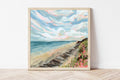 Connecticut Beach Landscape Fine Art Print - New England Coastal Painting