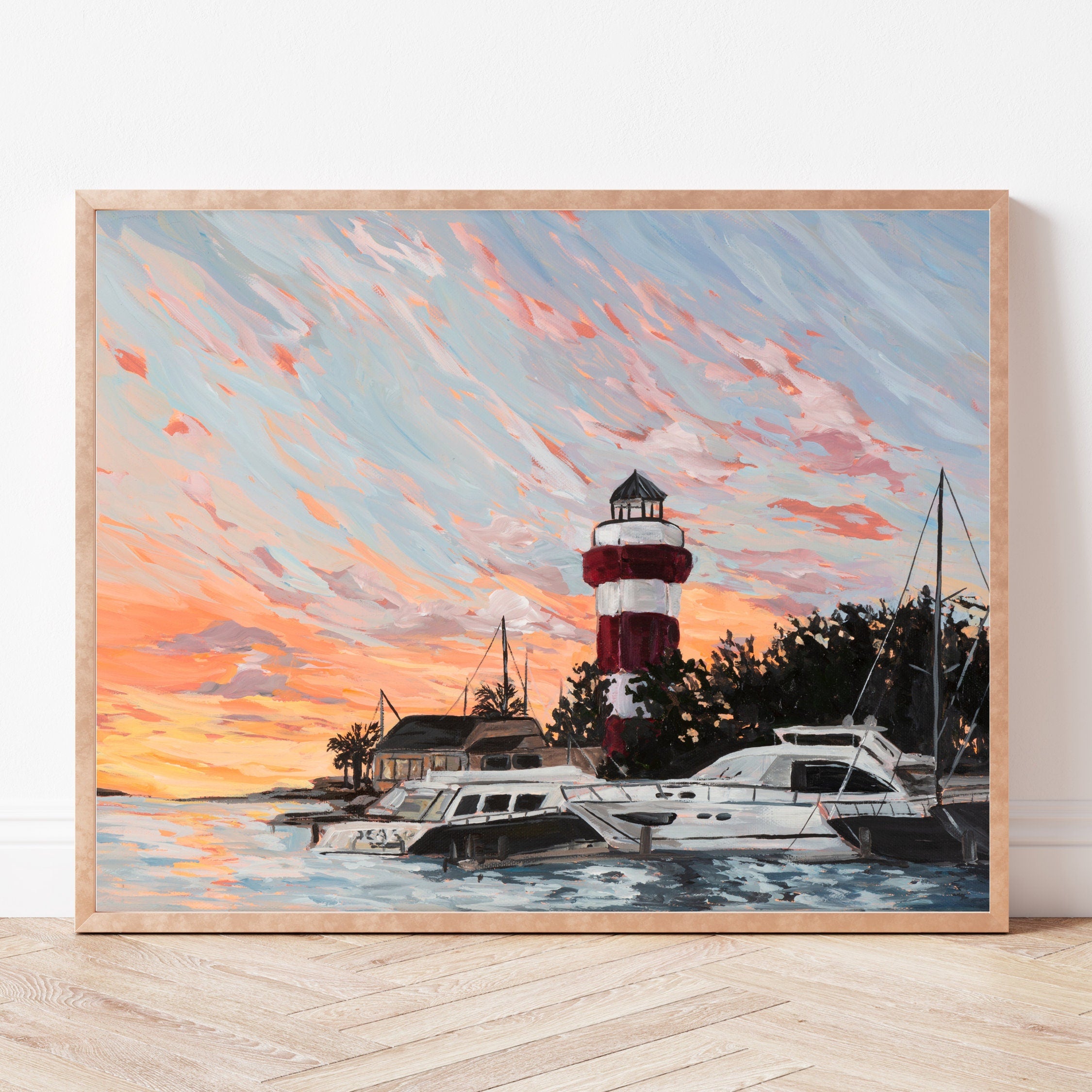 Harbour Town Lighthouse Fine Art Print, Hilton Head Island Wall Art