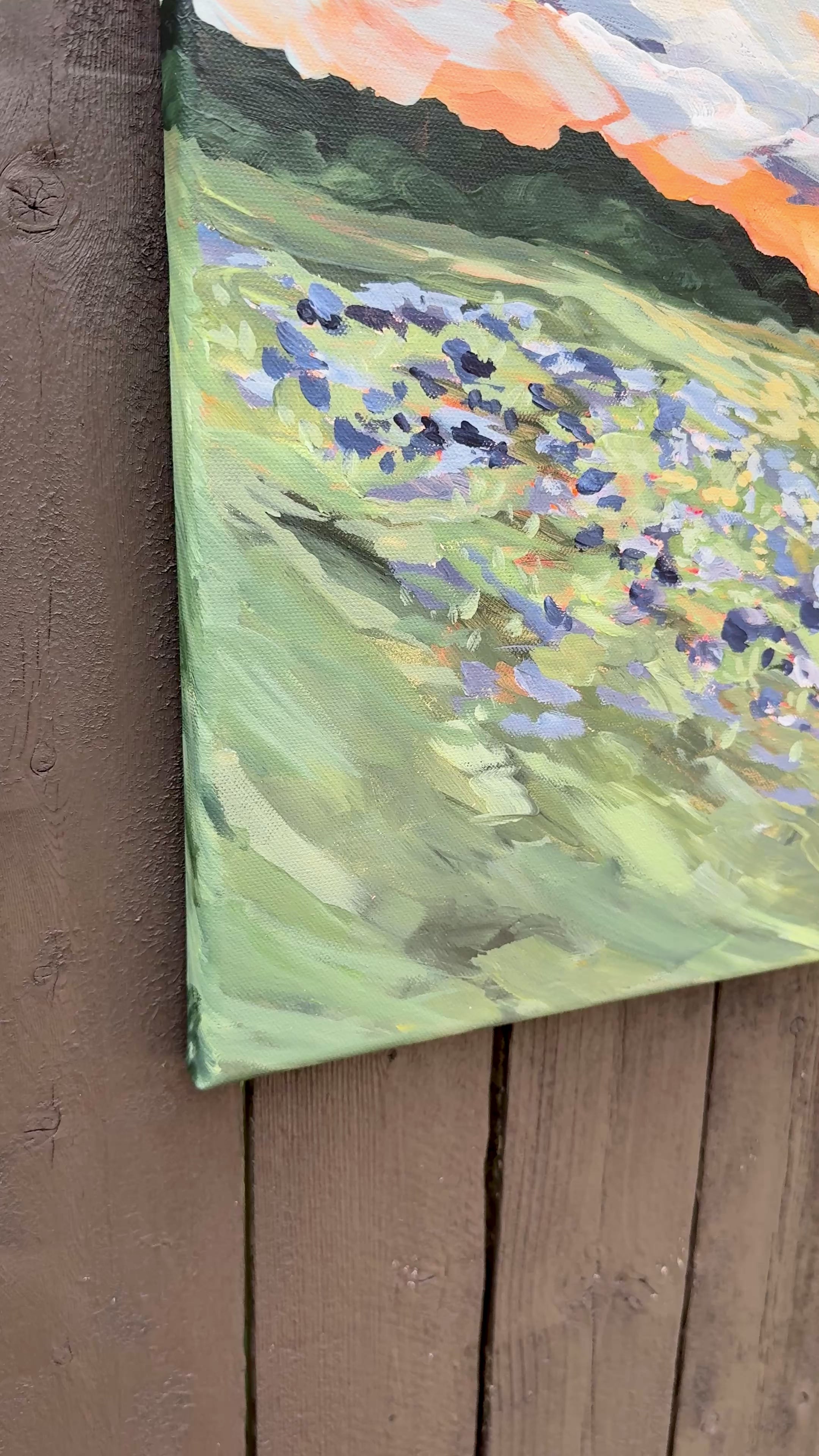 Bluebonnet Season, 18x18 ORIGINAL